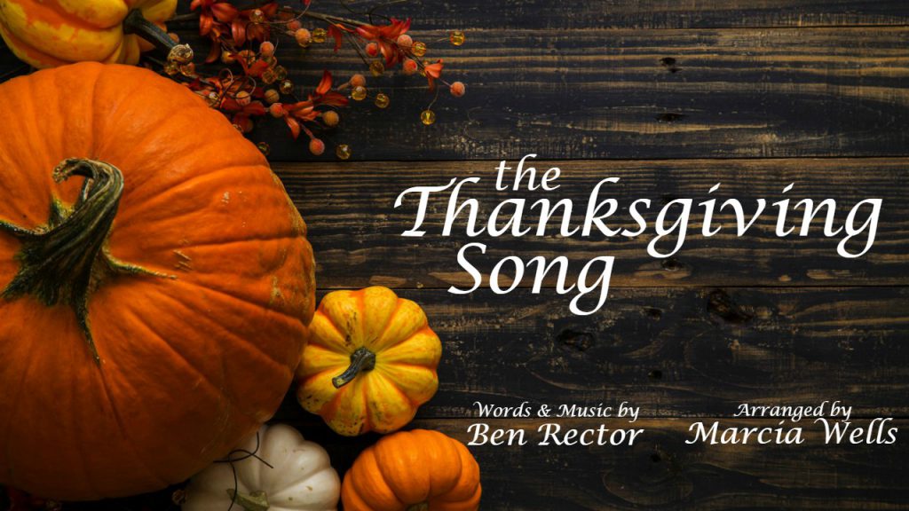 Ben Rector - The Thanksgiving Song (Lyrics) 